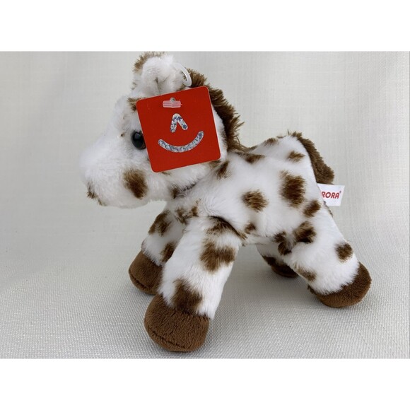 Gypsy The Brown Appaloosa Aurora Plush Stuffed Animal Toy Cute Cuddly Soft Horse - Picture 2 of 8